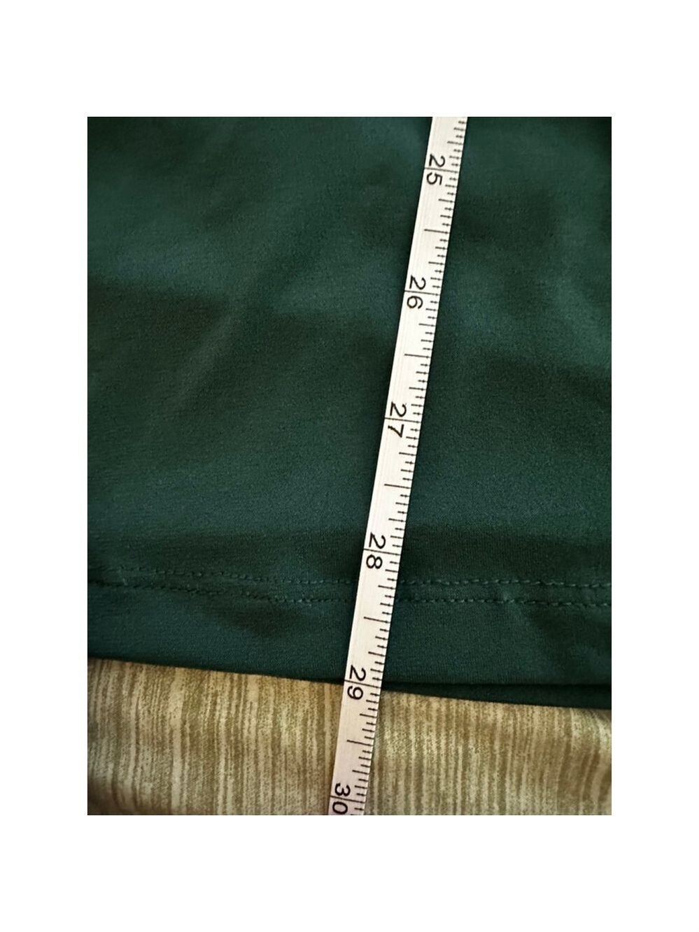 Susan Graver Long Sleeve Tee 3X Dark Green - Picture 6 of 6